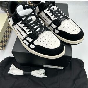 Men’s Amiri Skel low tops leather sneakers size 12